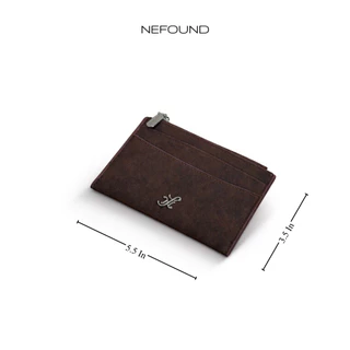 CD01 NEFOUND กระเป๋าเสียบบัตร Card holder หนัง Premium