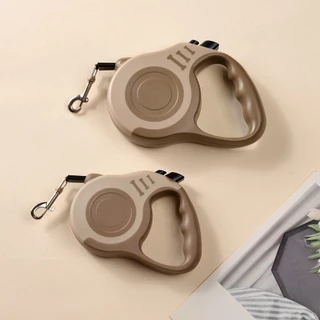 Domdompet สายจูงอัตโนมัติเเบบยืดหดได้ สายจูงสัตว์เลี้ยง 3เเละ5เมตร พกพาสะดวก