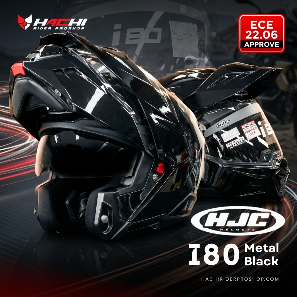 HJC I80 - Metal Black