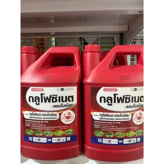 กลูโฟซิเนต ขนาด 4 ลิตร ตราปูเเดง สารกำจัดวัชพืชแบบ สัมผัสและดูดซึม