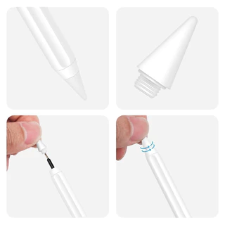 Savvur แท็บเล็ต ใช้งานร่วมกับ Apple iPad Pencil 1/2 หัวปากกาไอแพด สไตลัส ไส้ปากกาสำหรับเปลี่ยน คุณภาพดี ราคาประหยัด