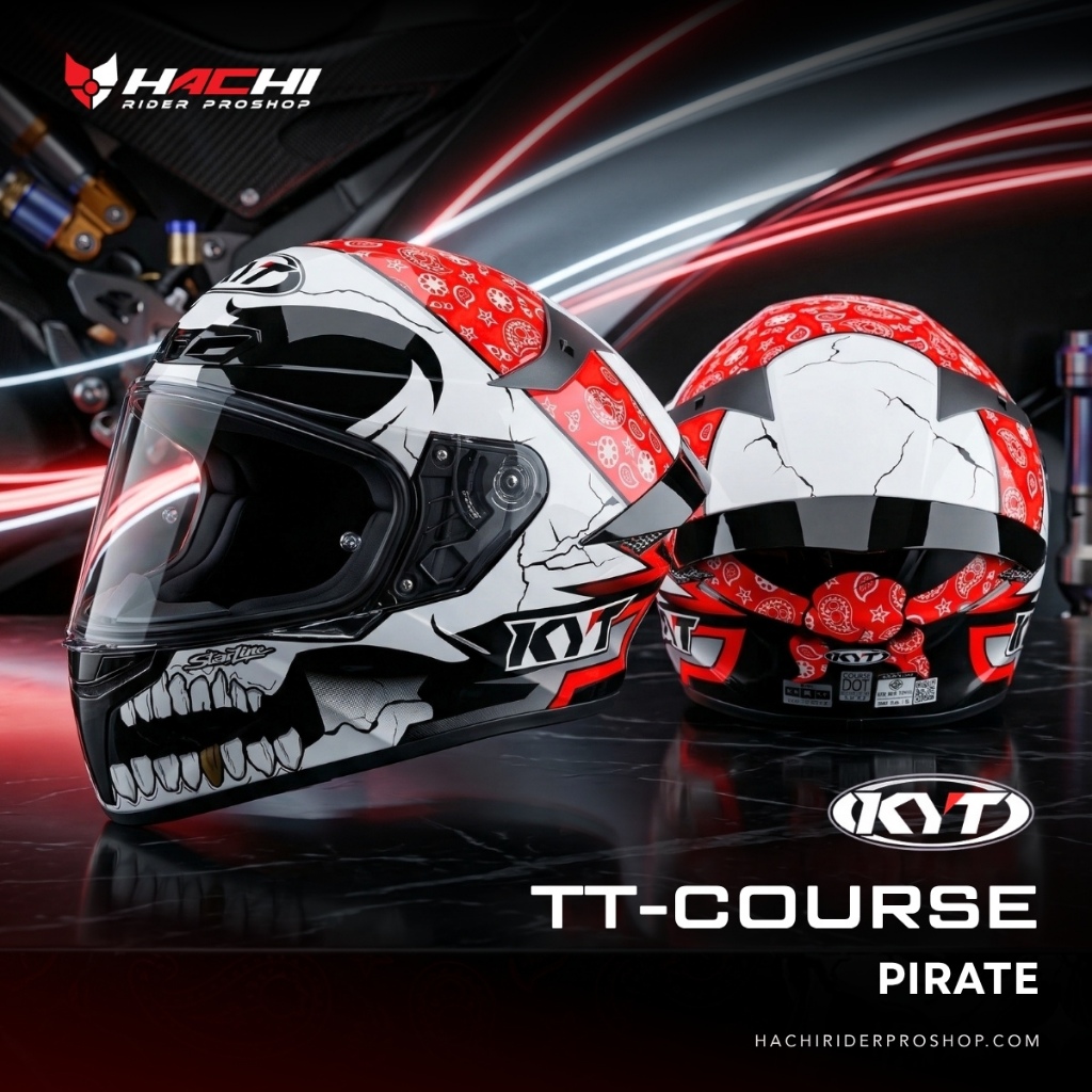 KYT TT-COURSE - Pirate Replica