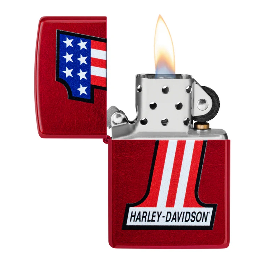 ซิปโป้ รุ่น 47172 Harley-Davidson® ของแท้ รับประกันตลอดชีวิตนำเข้าและจำหน่ายโดยตัวแทนจำหน่าย ราคา ถูกที่สุด ดีลบีเคเค แกลเลอรีภาพที่ 3
