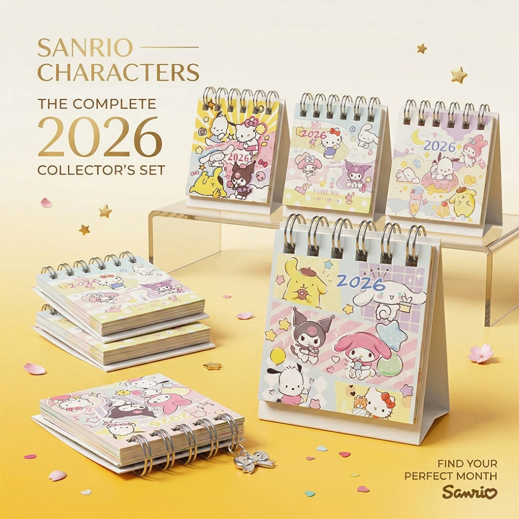 ⭐📆ปฎิทินปี 2026 Mimiน่ารัก⭐เลือกลาย✔️สินค้าพร้อมส่ง ปฏิทินตั้งโต๊ะ2569 ปฎิทินขนาดพกพา ของแจกปีใหม่