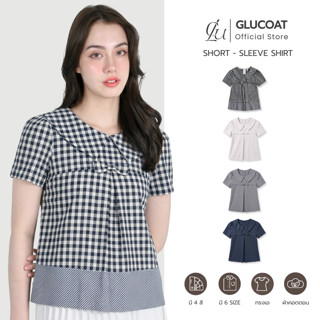Glucoat | [A246/U483/U733/U732] เสื้อแขนสั้นคอปกลายตาราง แต่…
