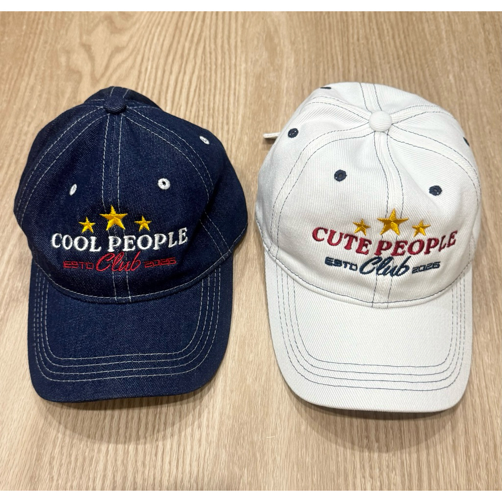Coolkids.Coolcute | People Denim Cap หมวกยีนส์ทรงสวย