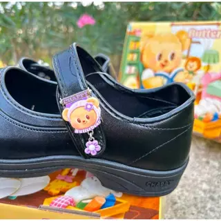 NFshoes รองเท้านักเรียนหญิง น้องหมีเนย ButterBear Chappy รุ่น CPS-BB1/CPS-BB2 รองเท้านักเรียน รุ่นใหม่ ลิขสิทธิ์แท้ W/H