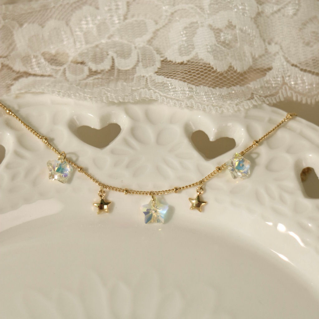 Socrush.bkk | LOTTY STAR bracelet | SB-104 | สร้อบข้อมือ ดาว