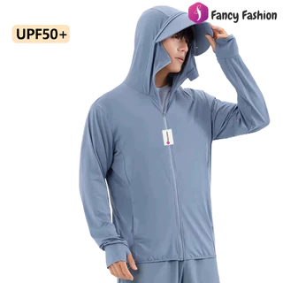 Fancy [2026 New] เสื้อกันยูวี UPF50+ ผ้า Ice Silk เย็นทันที เสื้อคลุมกันแดดแฟชั่น ชาย/หญิง ใส่ไปทะเล สงกรานต์ (พร้อมส่ง)
