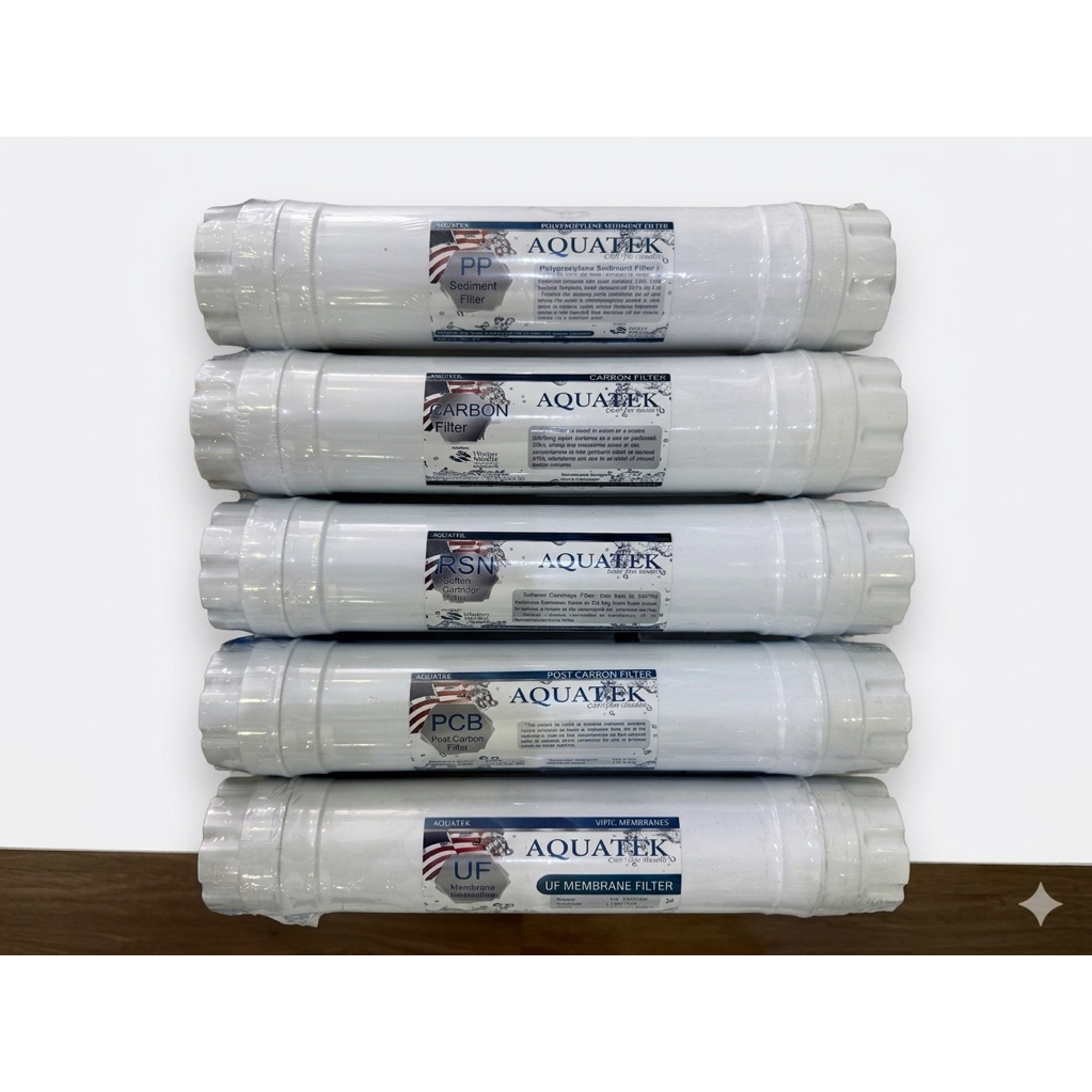 Aquatek ไส้กรอง5ขั้นตอน Exma ของแท้100%