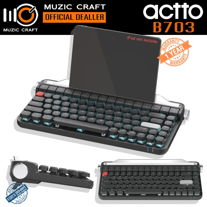 Actto Mechanical Keyboard B703 *ของแท้* Wireless keyboard, คีย์บอร์ดไร้สาย