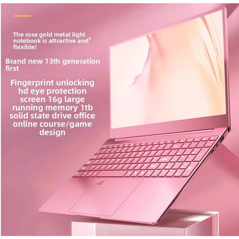 LAPTOP EMK PINK I9-10980HK 32GB  2TB GAMING ULTRA SLIM AND OFFICE BUSINESS WIN11PRO 15.6IN IPS HD