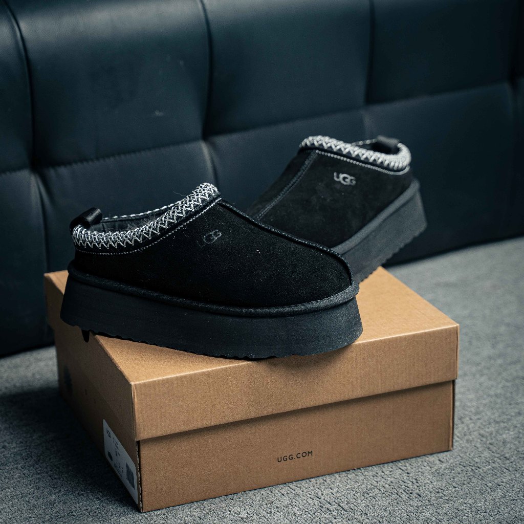ของแท้ 100% UGG Tazz รองเท้าแตะหุ้มส้นผู้หญิง นุ่มสบาย ใส่ได้ทุกโอกาส มีขนด้านใน ราคา ถูกที่สุด ดีลบีเคเค แกลเลอรีภาพที่ 9