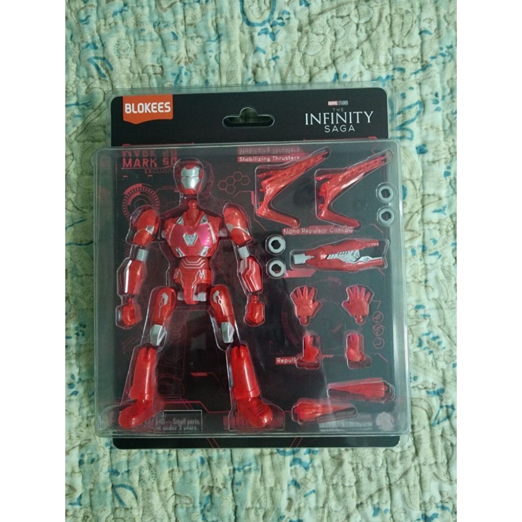 ของใหม่ พร้อมส่ง Blokees Marvel Ironman Mark 50 Limited Edition