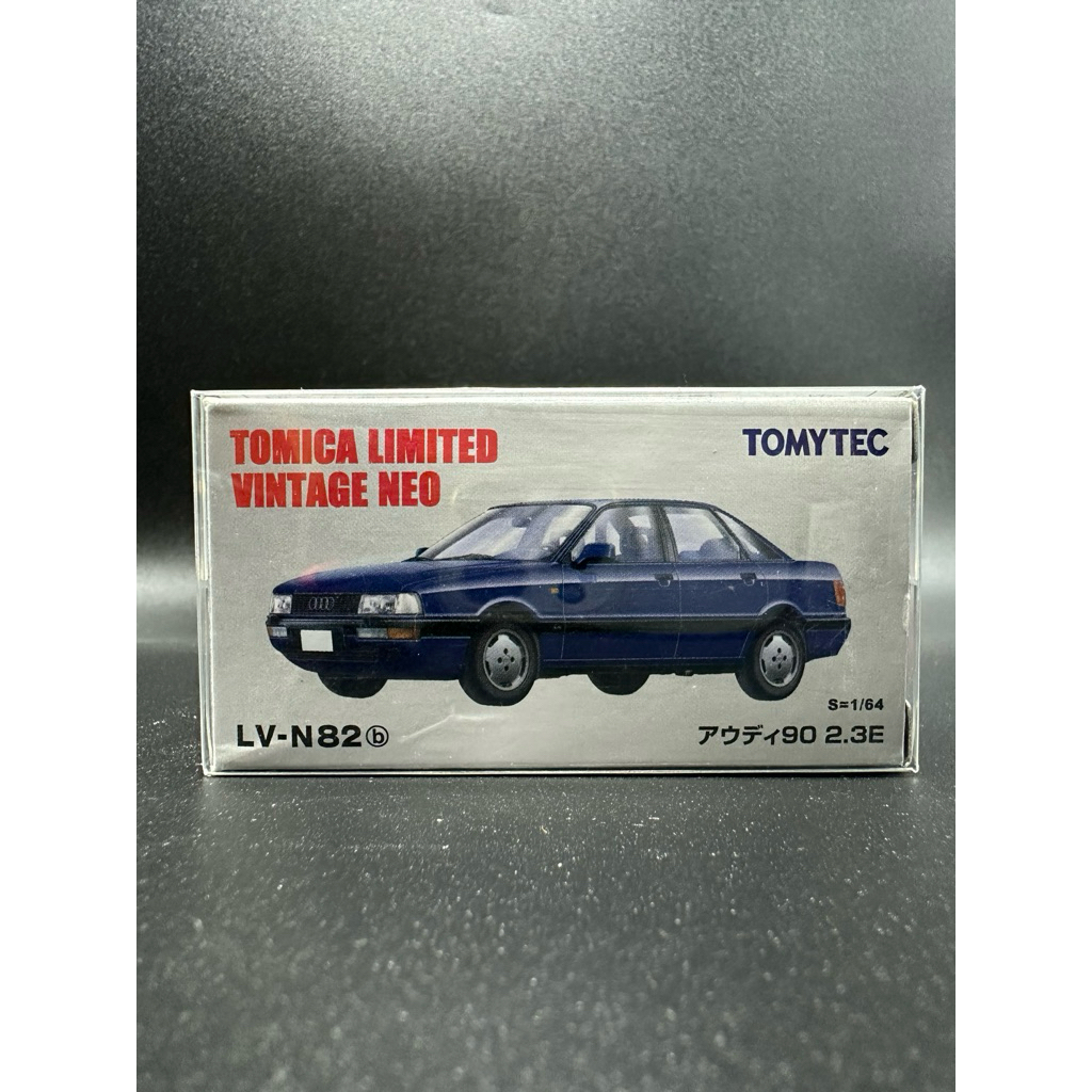 TOMICA LIMITED VINTAGE NEO LV-N82b 1/64 AUDI 90 2.3E (Blue)