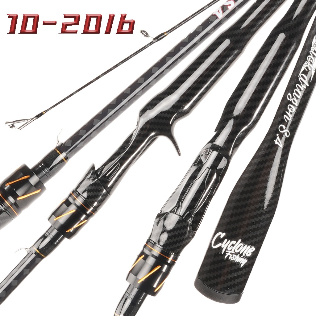 คันเบ็ดสองท่อน ML tonality 10-20LB เหมาะสำหรับตกปลาปลาดำ/เบส มี 3 ขนาด ด้ามจับในตัวเหมาะมือพอดีมือ