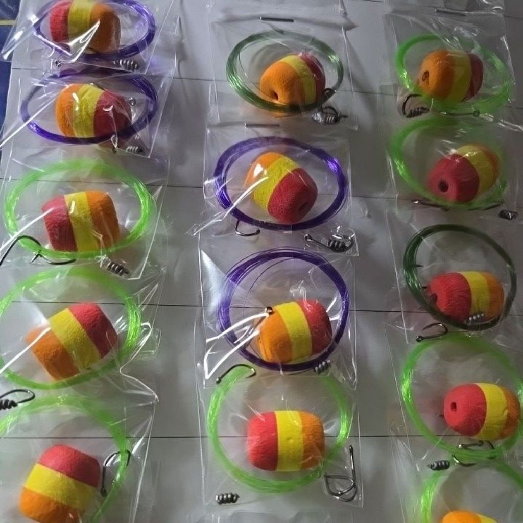 ชุดตกปลาราคาโปรได้จำนวน6 ชิ้น