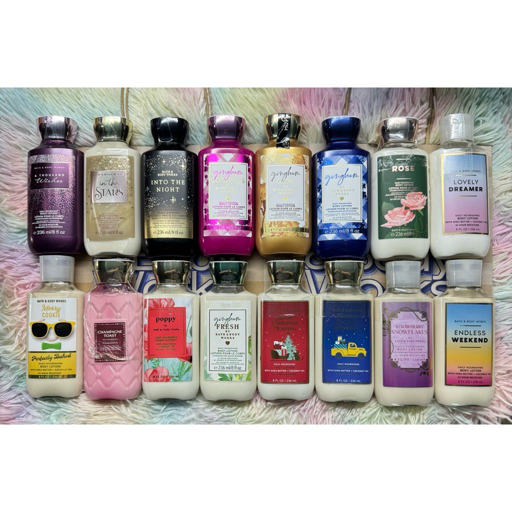 Bath&body works lotion ของใหม่ทุกขวด แท้ 100%
