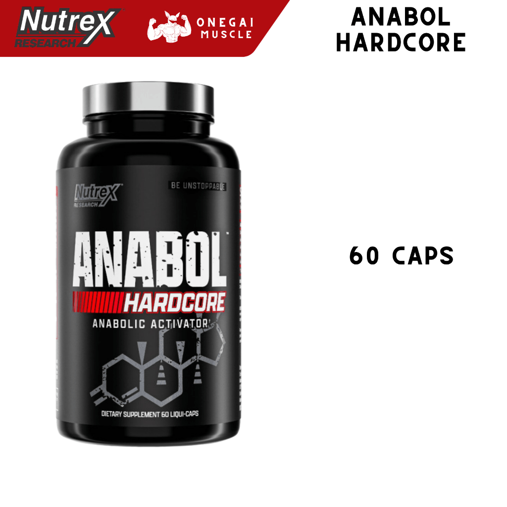Nutrex Anabol Hardcore 60 capsules EXP 10/28 , Nutrex