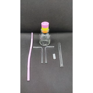 ชุดทดลองการไหลของอากาศขนาด 50ml.แบบจุกโฟมครบชุด ใช้สำหรับการศึกษาวิชาวิทยาศาสตร์