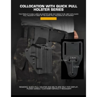อะแดปเตอร์เข็มขัดยุทธวิธี QLS Quick Locking System