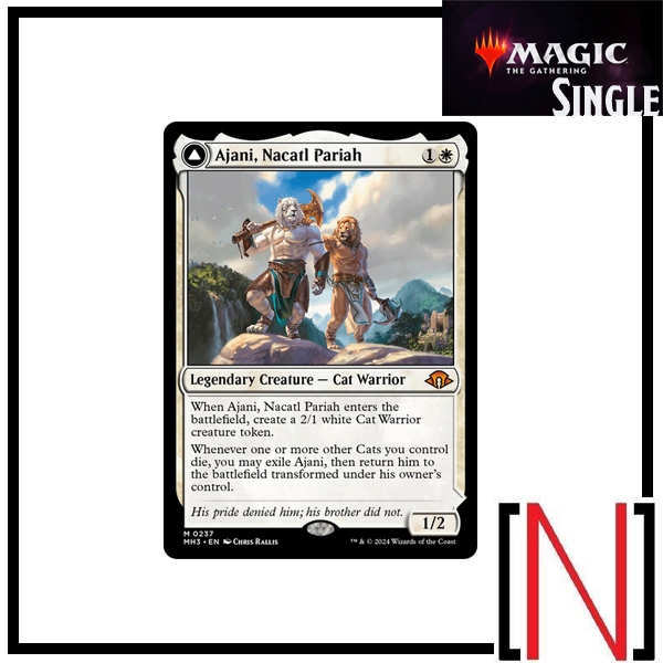 [MTG][Single][MH3] Ajani, Nacatl Pariah ระดับ Mythic [ภาษาอังกฤษ]