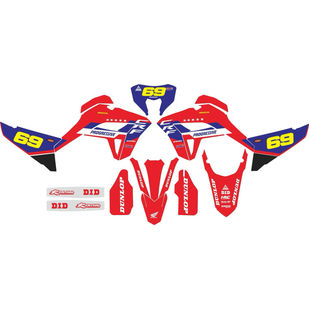 สติ๊กเกอร์CRF300Lปี2020-2026