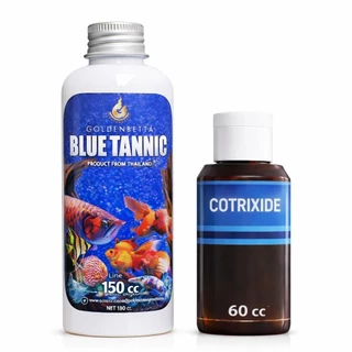 GOLDENBETTA​ แทนนิน​สกัด​ + Cotrixide​ คู่หู​ ดูแลน้ำ​ (เลือกสีน้ำ​ เลือกขนาด)