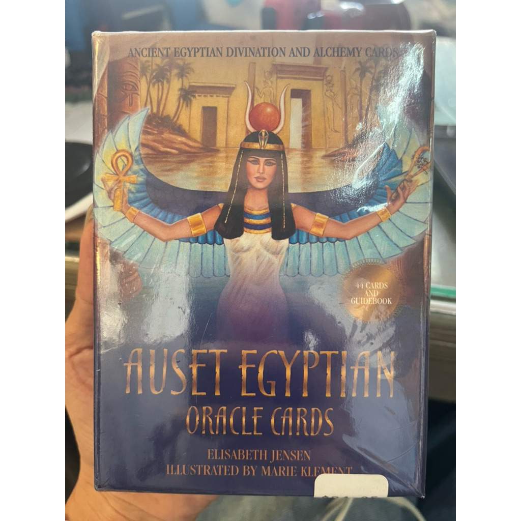 Auset Egyptian oracle cards ไพ่แท้พร้อมซีล