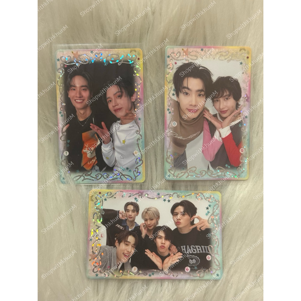 การ์ด SECRET GMMTV BOYS SELFLE HEART SHOT COLLECTIBLE  RANDOM CARD