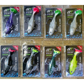 GFF ปลายาง TRITON รุ่น หางสี ขนาด3/0 (8cm14g)