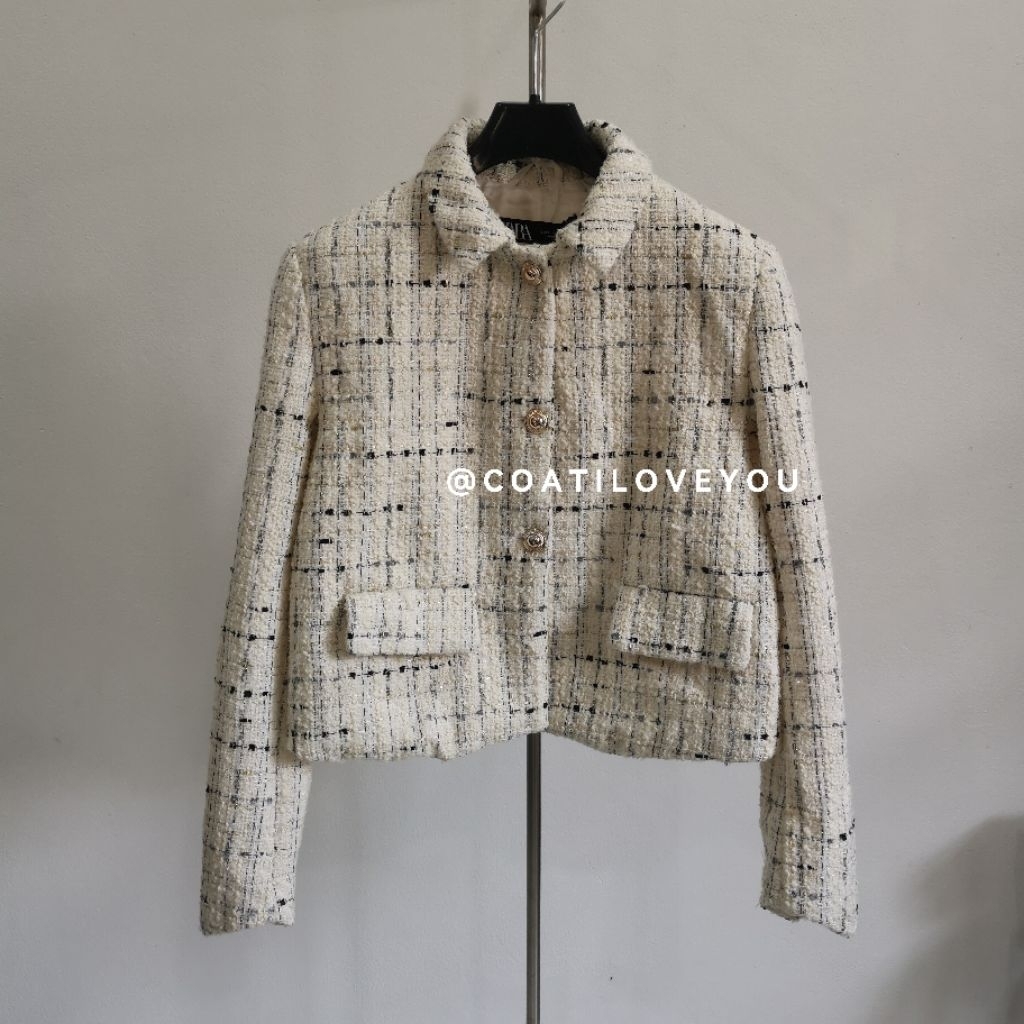 ZARA​ TEXTURED BLAZER