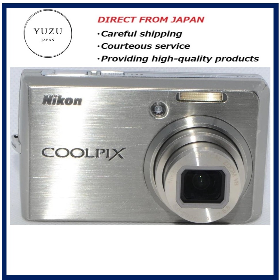 Pre-owned Product Nikon COOLPIX S600 10.0MP Digital Camera - Silver Metallic | Ultra-Compact Vintage