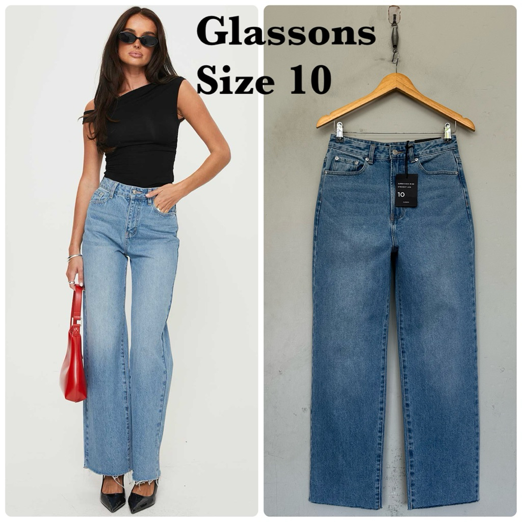 GLASSONS กางเกงยีนส์ป้ายห้อยของแท้