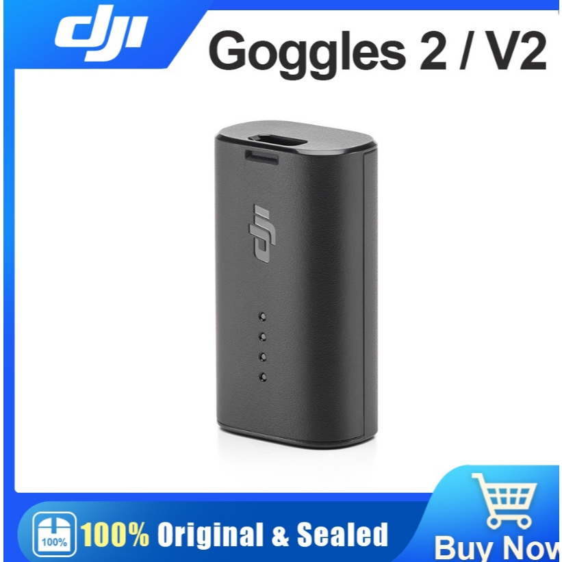 DJI Goggles 2 Battery For DJI FPV Goggles 2 V2อุปกรณ์เสริมของแท้1800MAh ความจุสูงสุด2H อายุการใช้งาน
