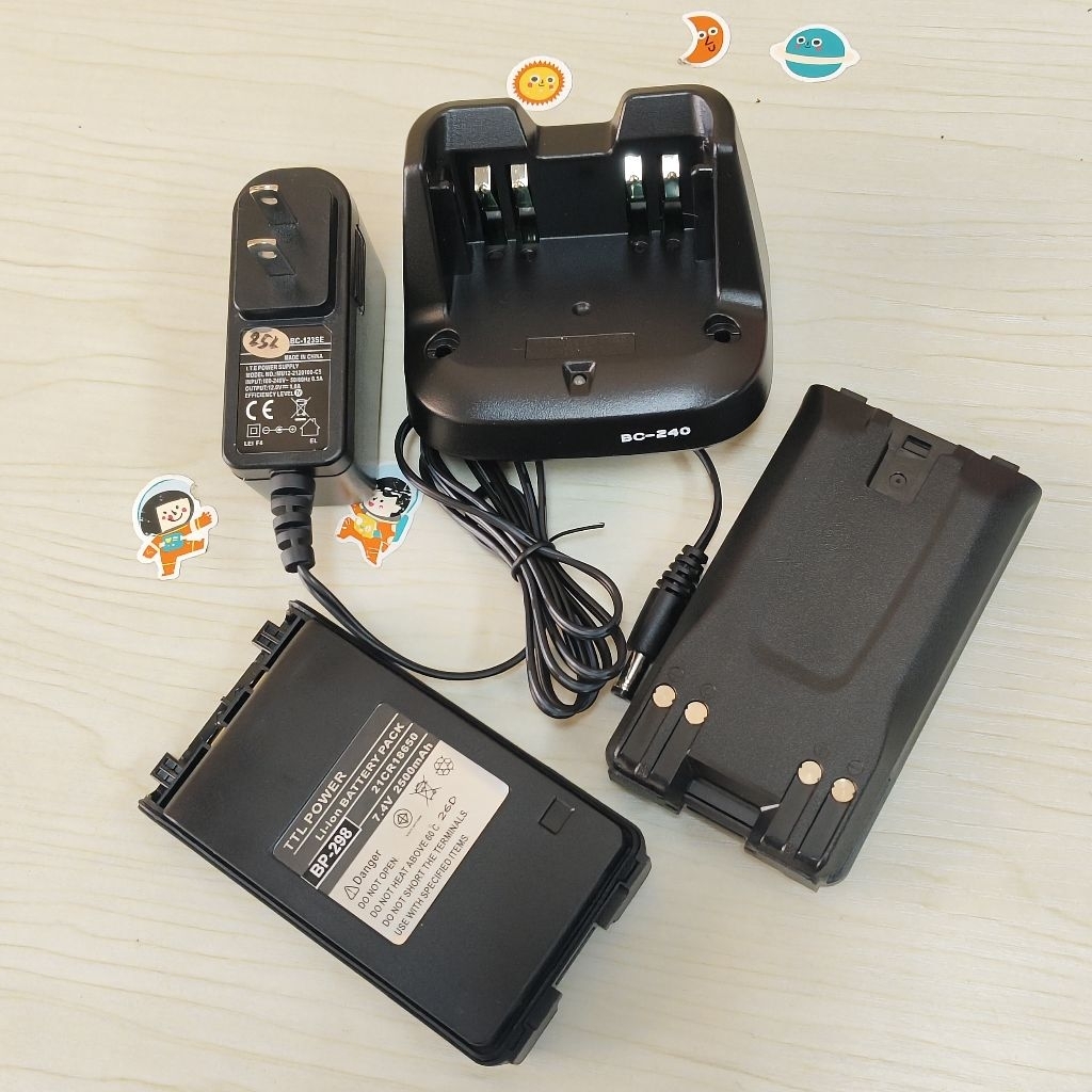 #แบตเตอรี่,แท่นชาร์จวิทยุสื่อสารICOM 86FX , V86T