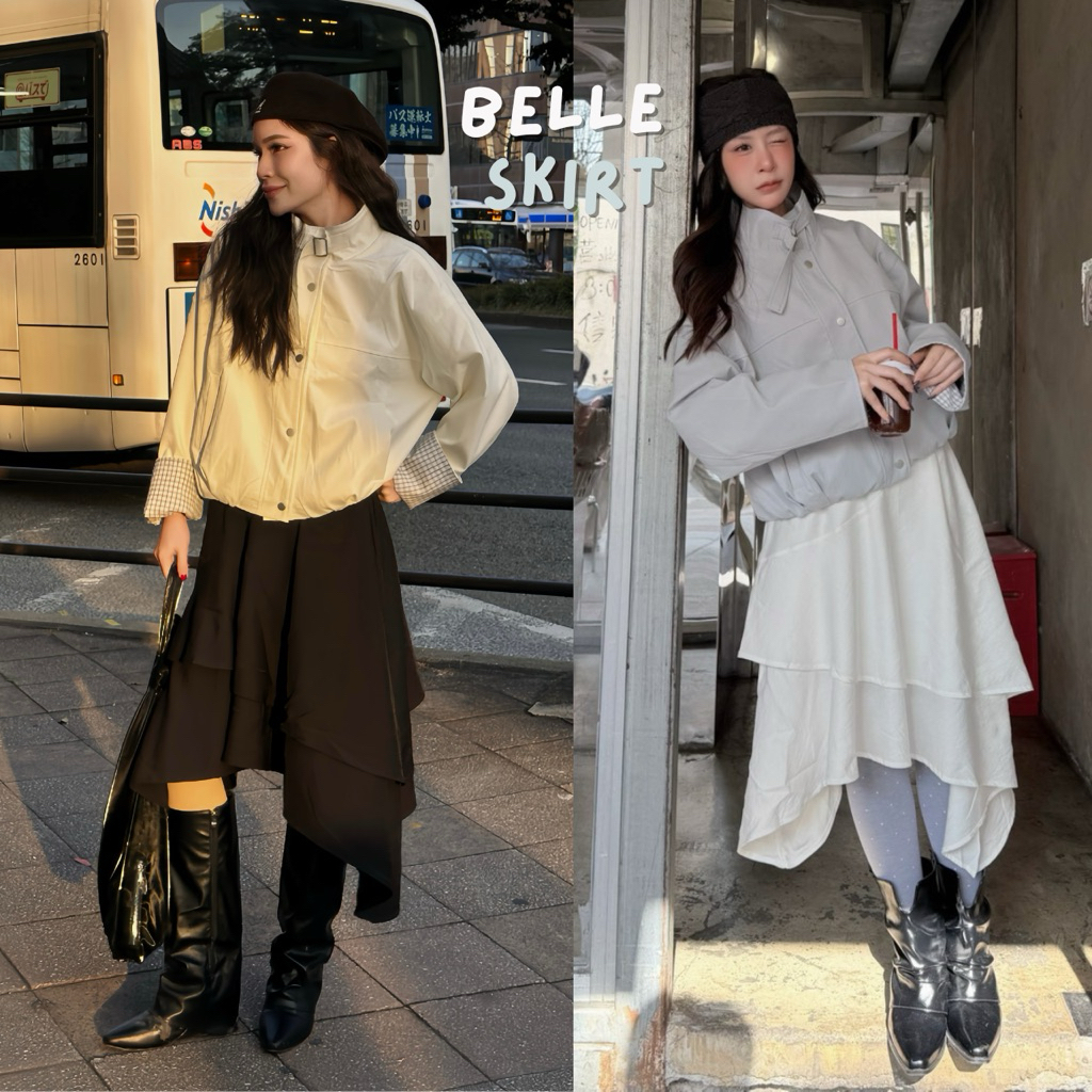 WENDY — Belle Skirt 🫧✨ กระโปรงไล่เลเยอร์