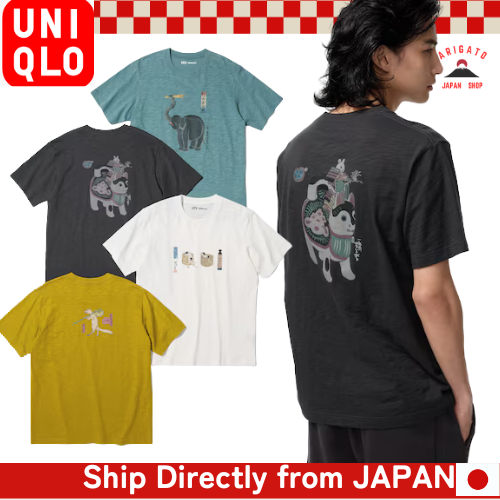 UNIQLO Ukiyo-e Animal UT [ส่งตรงจากประเทศญี่ปุ่น ของแท้ 100%]