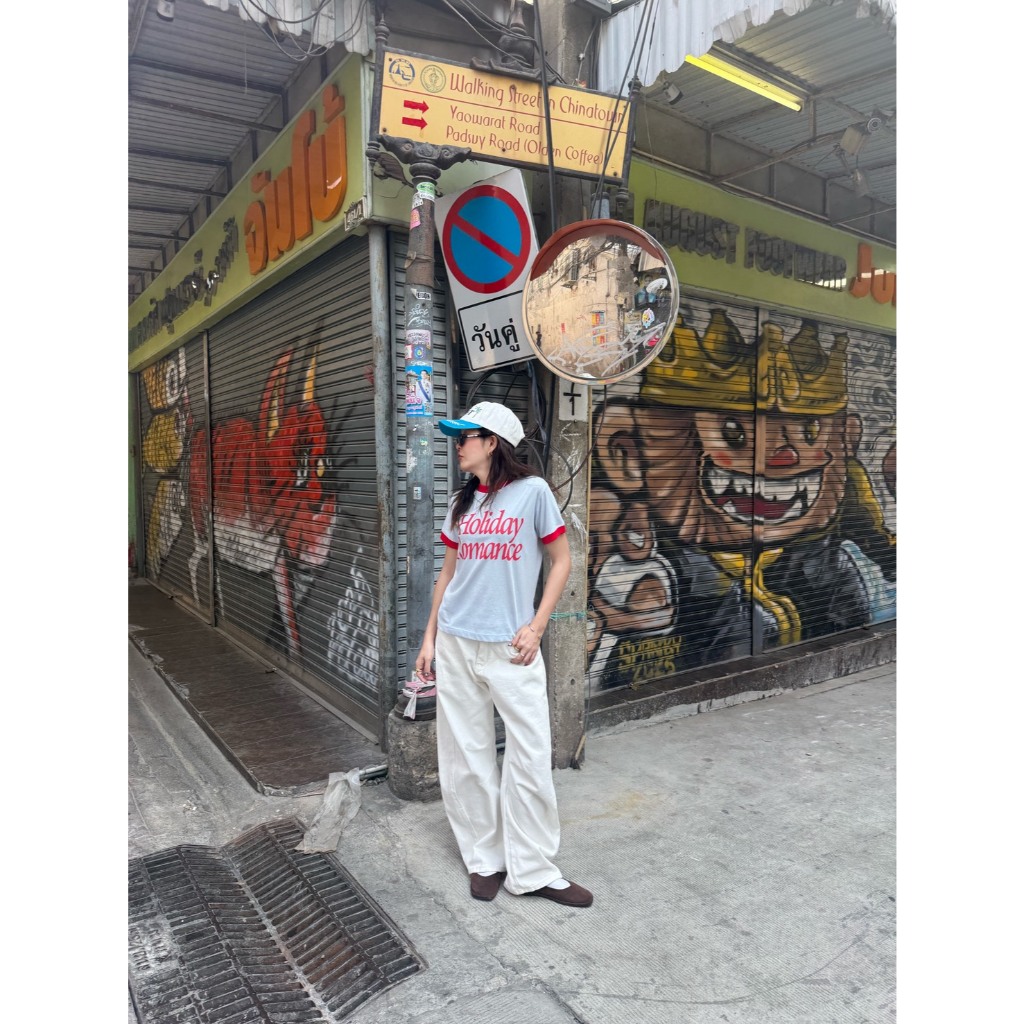 Holiday tee เสื้อยืดจั๊มแขนผ้าสลาฟ สไตล์วินเทจ (ส่งด่วน) รูปที่ 6
