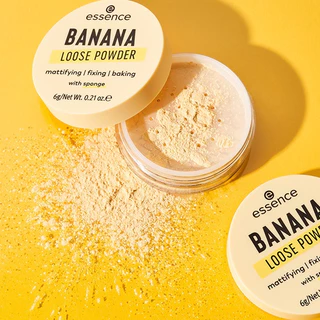 essence BRIGHTEN UP! banana powder แป้งเซ็ตเมคอัพ แป้งโปร่งแสง