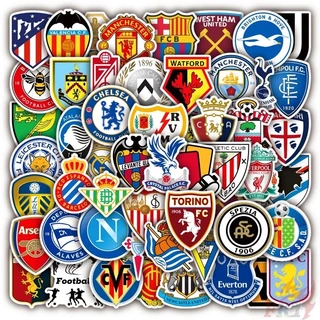 เข็มกลัดโลโก้ฟุตบอล ชุด Football LOGO (Fan made) ขนาด4.4 ซ.ม. แบบกลม