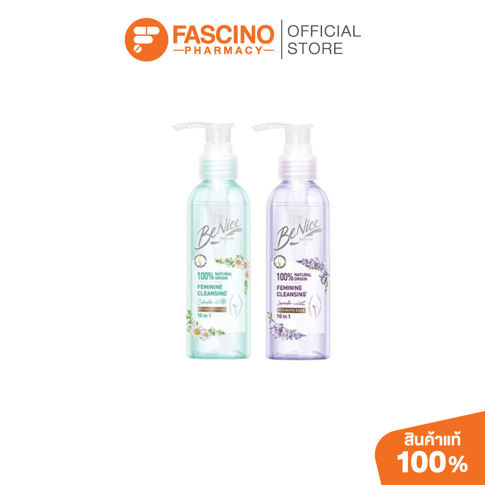 Benice บีไนซ์ ผลิตภัณฑ์สำหรับจุดซ่อนเร้น เพื่อผิวอ่อนโยน คลีนซิ่ง (140ml.)