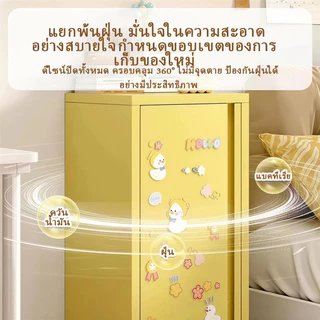 ตู้เก็บของเหล็ก กันสนิม กันความชื้น ทนน้ำ ตู้แบบช่องเดียว DIY แผ่นประตูเหล็ก