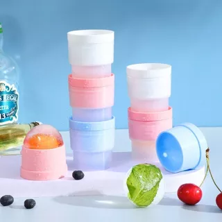 Ice Ball ที่ทำน้ำแข็งทรงกลม แม่พิมพ์น้ำแข็งแบบ 1 ก้อน ขนาด 6 cm ใส่แก้วดูเรียบหรู ละลายช้า เย็นนาน ส่งจากไทย!!!