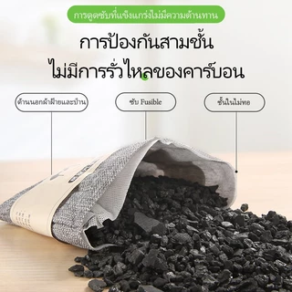 ถุงถ่านไม้ไผ่ดูดกลิ่นในรถ ดูดกลิ่น ดับกลิ่น ฟอร์มาลดีไฮด์ ธรรมชาติ ปลอดภัย ใช้ในรถยนต์ ห้องนอน