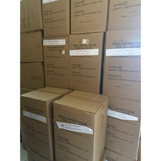 ยกลัง ***กระดาษพันแก้ว 200 แผ่น x 20 ห่อ เลือกสีด้านใน