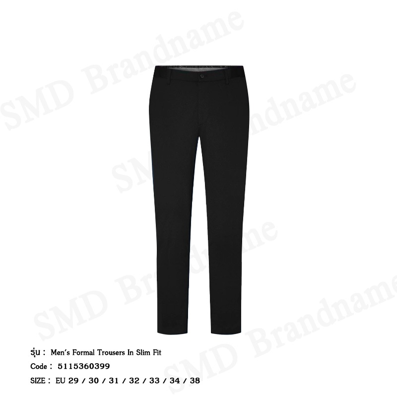 G2000 กางเกงสแล็คผู้ชาย ขายาว ทำงาน รุ่น Men's Formal Trousers In Slim Fit Code: 5115360399