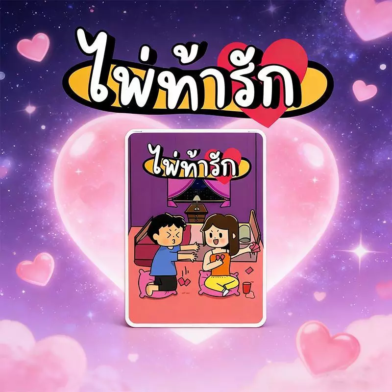 ไพ่คู่รักสุดฮิต เปิดประตูความหวาน เติมไฟรัก เล่นสนุก เข้าใจกันมากขึ้น กระชับความสัมพันธ์ สำหรับคู่รักทุกวัย เพื่อความสุข thumbnail 7