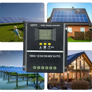 ชาจเจอร์โซล่า MPPT Powland 12V24V36V48V โซล่าชาร์เจอร์ โซล่าคอนโทรลเลอร์ แผงควบคุมพลังงานแสงอาทิตย์