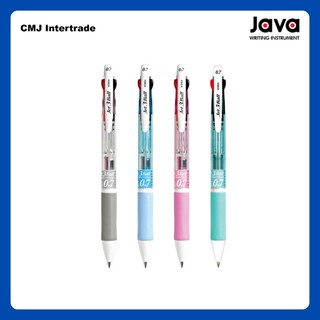 JAVA ปากกาลูกลื่น 3 ระบบ Jet 3 Ball ขนาด 0.7 มม. สามสีในแท่งเดียว สีน้ำเงิน สีดำ สีแดง